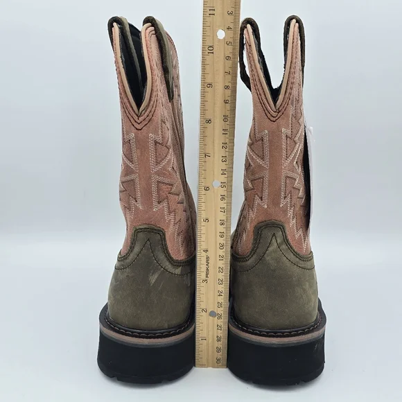 Wolverine Rancher Arrow Steel-Toe Waterproof Wellington Work Boots, Women's 6.5M - Picture 9 of 16